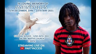 FUNERAL SERVICE OF JASON POLIUS
