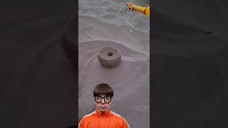 Sand bowl on the moon