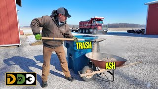 Ash In The Trash? + Tri-Axle Load of Firewood