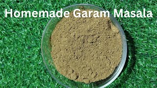 How To Make Homemade Garam Masala |  Easy to make | With Long Storage Shelf