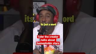Tyler the creator talks about homophobic slurs #music #rap #tylerthecreator #tyler #interview