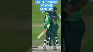 FAKHAR ZAMAN done his century