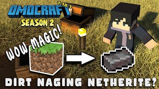 OMOCRAFT S2 #4 | DIRT GINAWANG NETHERITE | FT. OMOCRAFT MEMBERS | MINECRAFT