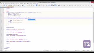 PHP Form Sample 3 - Lecture 39 (PHP Tutorial)