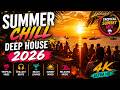 Summer Chill Deep House 2026 🌅 Tropical Sunset Mix 4K | Relaxing Beach Vibes