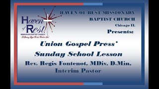 Sunday School Lesson (October 1, 2023) God Confirms Gideon's Mission