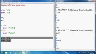 Class 11 IP Ch 3 Python if else statements examples