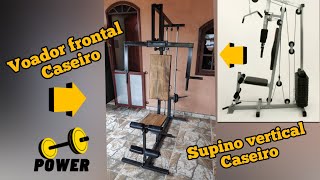 Como fazer um aparelho de musculação multi funcional