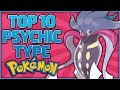 Top 10 Psychic Type Pokémon
