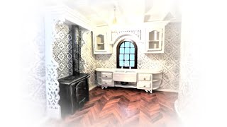 How To Make a Miniature Victorian Style Kitchen & Stove