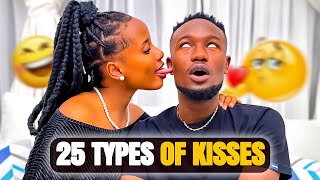 25 TYPES OF KISSES! | Director Trevor \u0026 Kiki Love ❤️