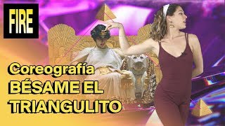 Aprende a bailar la COREOGRAFÍA de CLEOPATRA - BÉSAME EL TRIANGULITO.