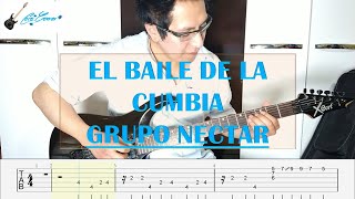 El Baile de la Cumbia - Grupo Nectar - Guitar Cover by Coco Gomer