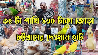 চট্টগ্রামের ঐতিহ্যবাহী পাখির হাট দেওয়ানহাট || Bird market in Bangladesh || Dewanhat chattagram