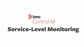 Demo Short: Control-M Service-Level Monitoring