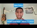 Post Graduate Work Permit Extension - Brand New Policy