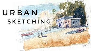 What is Urban Sketching ? | Watercolor Painting for Beginners