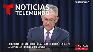 EN VIVO: Rueda de prensa del presidente de la Reserva Federal sobre la tasa de interés | Telemundo