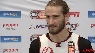 Press conference with Illawarra's Sam Froling