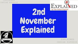 2nd November 2020 | Gargi Classes Explained Analysis
