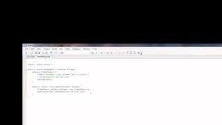 Basic Swing program with Java