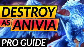 The ULTIMATE ANIVIA Guide - SECRET Tricks, Combos and Builds YOU NEED - LoL Challenger Mid Tips