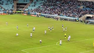 Gol Suárez - Grêmio 1x1 Cruzeiro, da arquibancada, Copa do Brasil, 17.05.2023, Arena do Grêmio