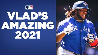 Vlad Jr. BROKE THROUGH in 2021!! (48 homers, almost won Triple Crown!) | 2021 Highlights