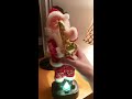 animated santa breaks on camara