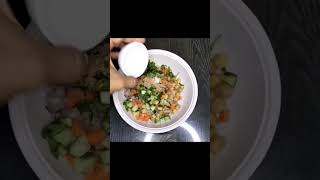 chole chana chat  | 5 min snacks recipe