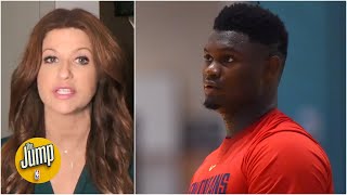 The Jump reacts to Zion Williamson leaving the NBA bubble