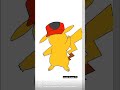 How to draw Pikachu using python turtle graphics code #pythonprojects #pythonturtlegraphics #shorts