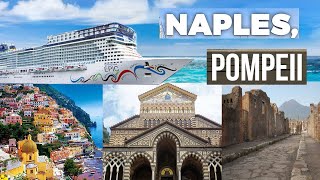 Day 4 Arriving in Naples Italy, Going to Pompeii, Driving through Amalfi Coast Norwegian Epic Cruise