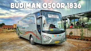 Rumah Makan Baru! Tasik - Cikarang Naik Bus BUDIMAN Sasis Premium Mercy O500R 1836, Besar dan Nyaman