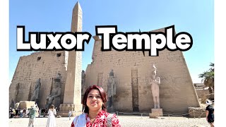 LUXOR TEMPLE  EGYPT- WALKING TOUR