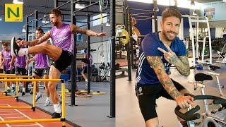 S・ラモスのフィジカルトレーニング 身体能力抜群のディフェンダー | Sergio Ramos workout |