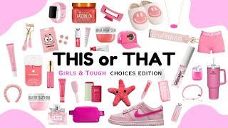 THIS OR THAT : Girls \u0026 Tough  choices edition || ChocoLuxe