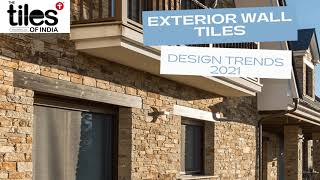 8 Exterior Wall Tiles Design Trends 2021