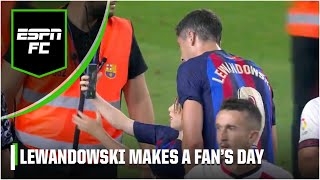 The most wholesome moment from Robert Lewandowski ❤️