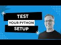 Test Your Python Environment for the OpenAI API
