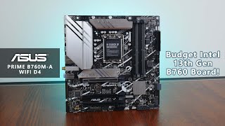 Budget Intel B760 Motherboard - ASUS PRIME B760M-A WIFI D4 Review