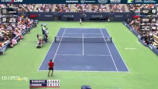 Djokovic vs. Federer in US Open 2011 semi-final