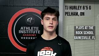 TJ Hurley BioSteel All-Canadian 2022 | University of Vermont commit