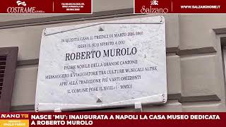 Nasce 'MU': Inaugurata a Napoli la Casa Museo dedicata a Roberto Murolo