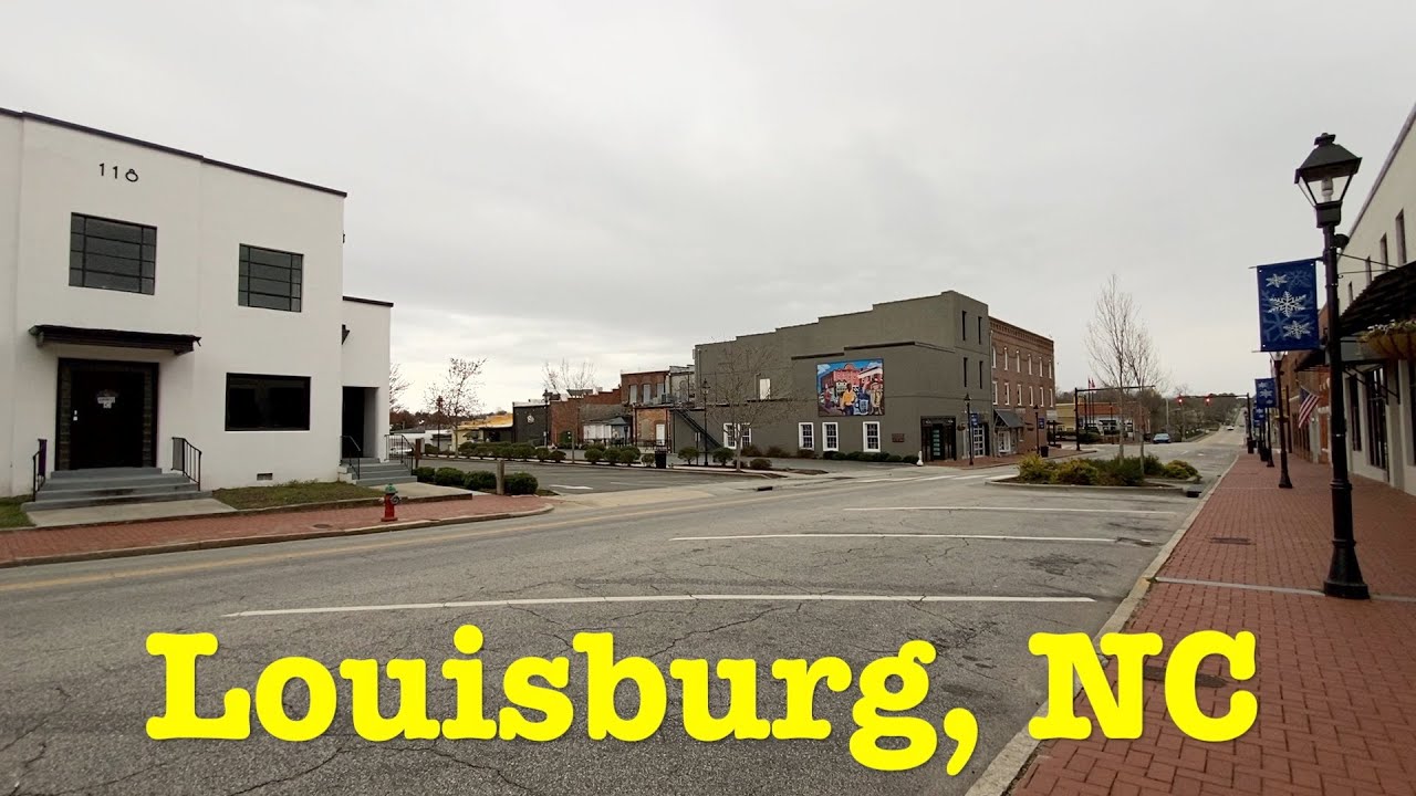 I'm Visiting Every Town In NC - Louisburg, North Carolina - YouTube