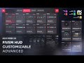 FiveM HUD | 10 Status & 9 Speedometer Styles | Customization & Edit Minimap Location