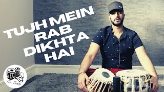 Tujh Mein Rab Dikhta Hai | Flute Instrumental | Dr. Tabla