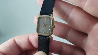 c1988 Ladies Solvil et Titus Feille d'Or vintage watch