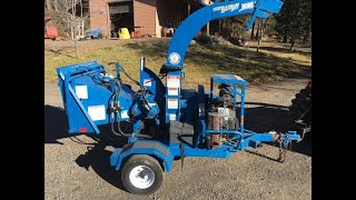 2016 Brush Bandit 75XP Hydraulic Disc Chipper demo