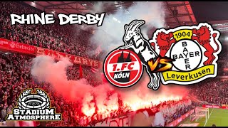 Derby 1.FC Köln - Bayer Leverkusen Atmosphere🔥🧨. 09/11/2022